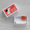 Marvling Bros Ltd Your Fire Can Light The World Mindfulness Gift showing open matchbox with contents