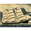 John Derian Paper Goods Wrapping Paper & Gift Tags - Product design shown sail boat on the ocean