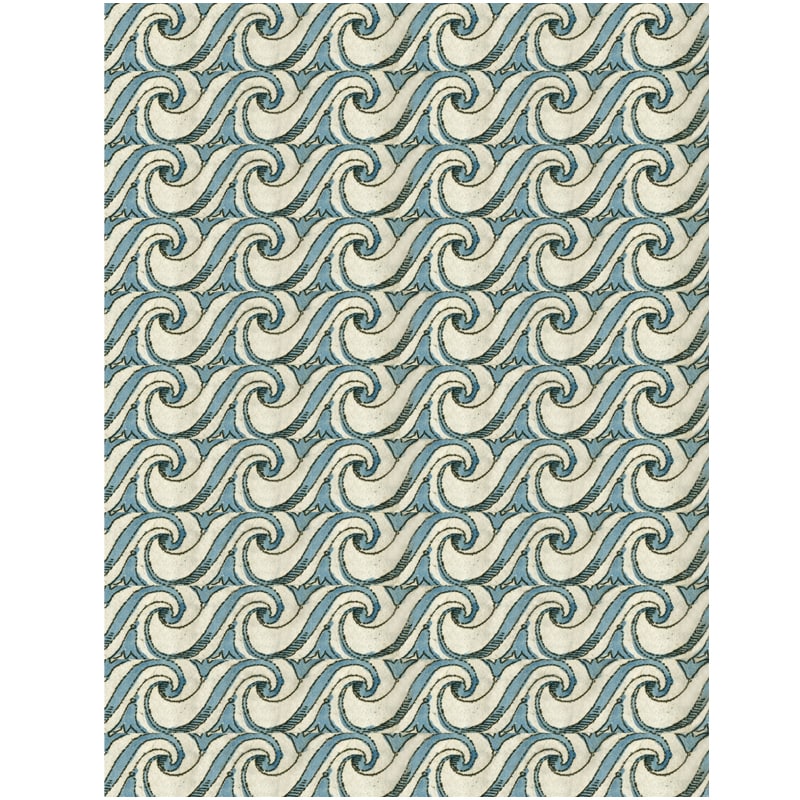 John Derian Paper Goods Wrapping Paper & Gift Tags - Product design shown waves