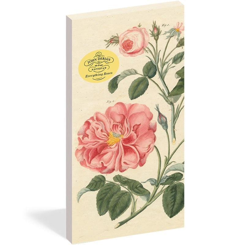 John Derian Paper Goods Everything Roses Notepad (80 pgs) 
