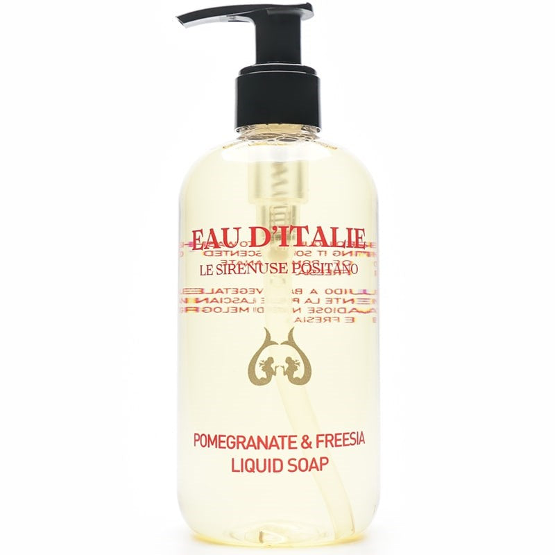 Eau d&#39;Italie Pomegranate &amp; Freesia Liquid Soap (300 ml)