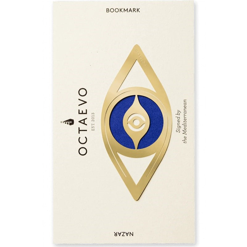 Octaevo Brass Nazar Bookmark (1 pc) on card
