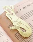 Octaevo Brass Sirena Bookmark - Product shown in book 