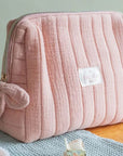 Bachca Paris Toiletry Bag - Product shown on table 