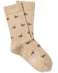 Royalties Paris Koko Dress Socks - Camel (1 pr)
