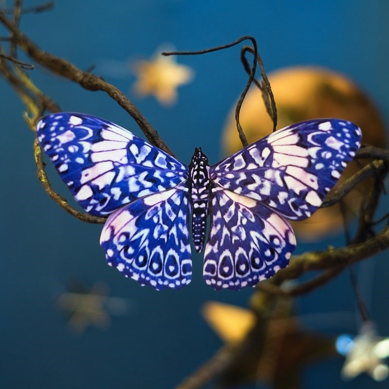 Moth &amp; Myth Celestial Butterfly Set - Beauty shot, product on shown branch