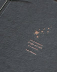 Oblation Papers & Press Leonardo Da Vinci Handmade Paper Inspiration Journal - Closeup of product