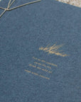 Oblation Papers & Press Ralph Waldo Emerson Handmade Paper Inspiration Journal - Closeup of product