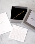 Titlee Paris Heart Bracelet – Pink - Product displayed in box