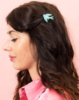 Coucou Suzette Swallow Hair Clip - Product shown in models hair 