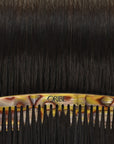 Oribe Italian Resin Wide Tooth Comb - Product shown in models hair