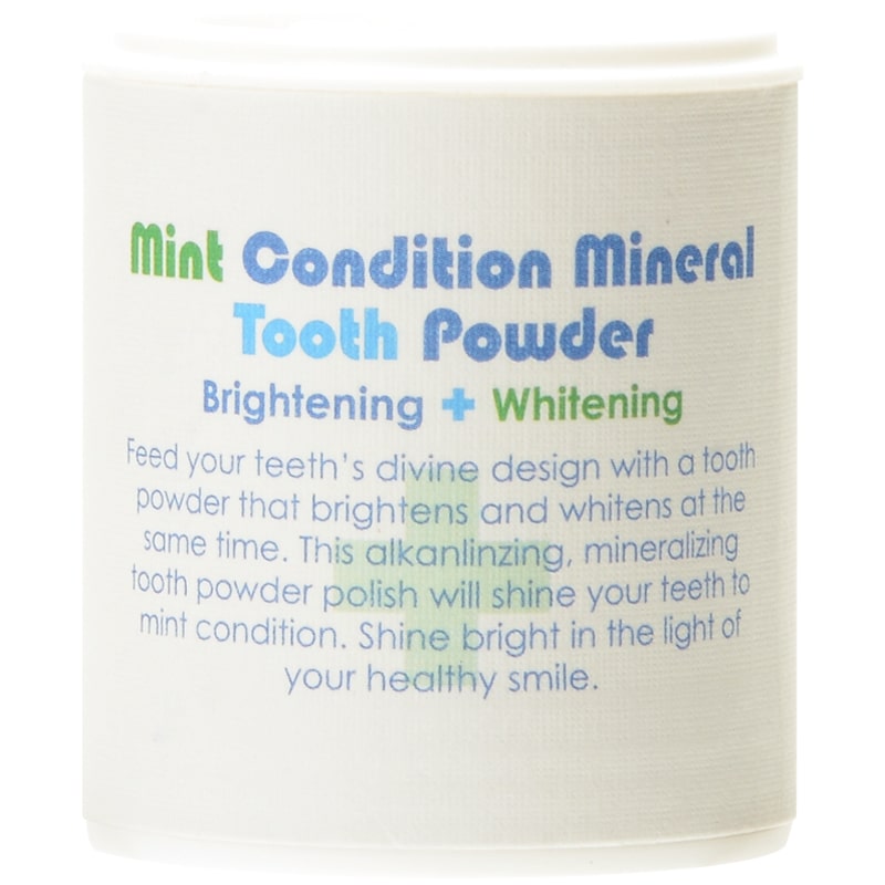 Living Libations Mint Condition Mineral Tooth Powder (50 ml)