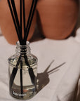 Kerzon Home Fragrance Diffuser – La Tour Eiffel - Closeup of product on table cloth