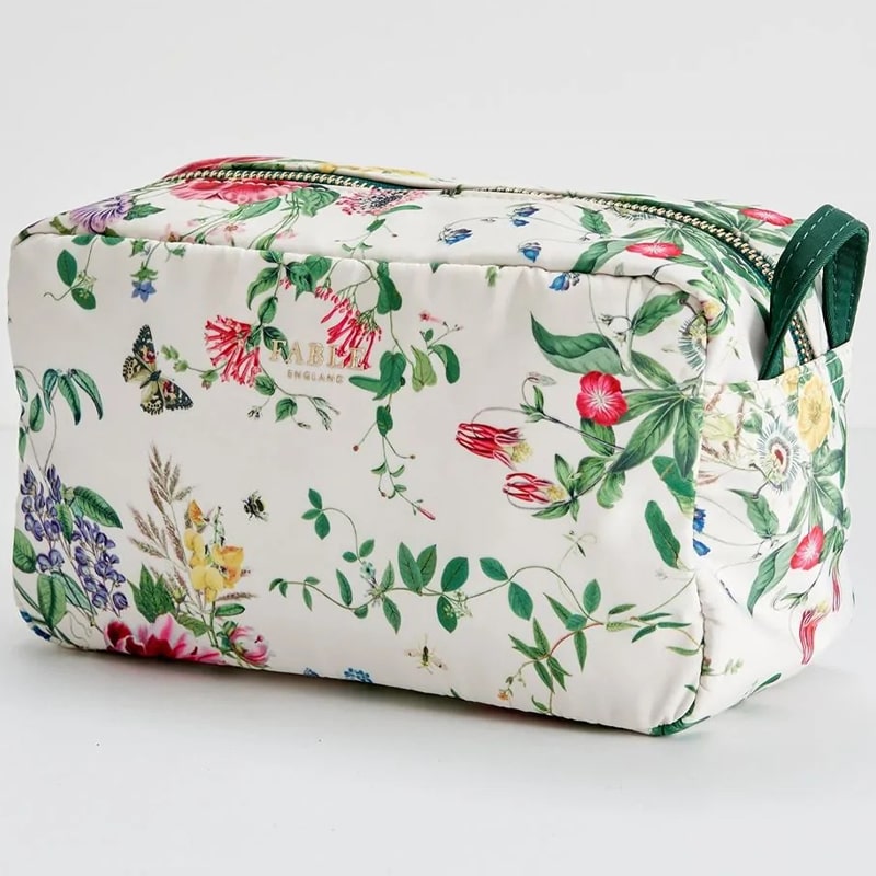 Fable England Beth Cosmetic Pouch - Blooming - Front of product shown