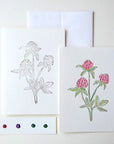 Ashes & Arbor Clover Watercolor Card Art Kit