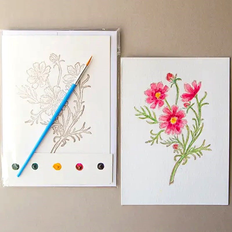 Ashes &amp; Arbor Cosmo Watercolor Card Art Kit