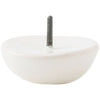 Ceramic Candle Holder - White