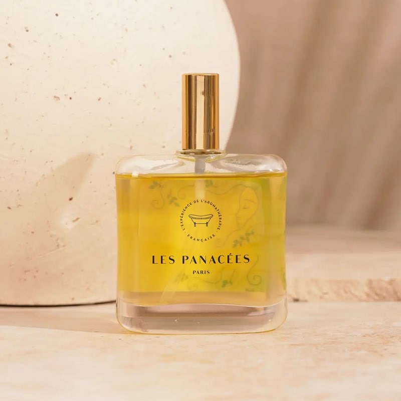 LES PANACEES Nourishing Dry Body and Hair Oil - In the Shade of Cypresses - beauty shot