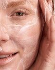 Augustinus Bader The Foaming Cleanser - Model shown with product applied to face