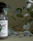 Koala Eco Natural Glass Cleaner - Product displayed with plants