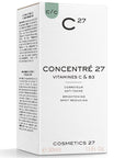 Cosmetics 27 Concentre 27 Vitamines C&B3 Brightening Spot Reducing - Front of product box shown