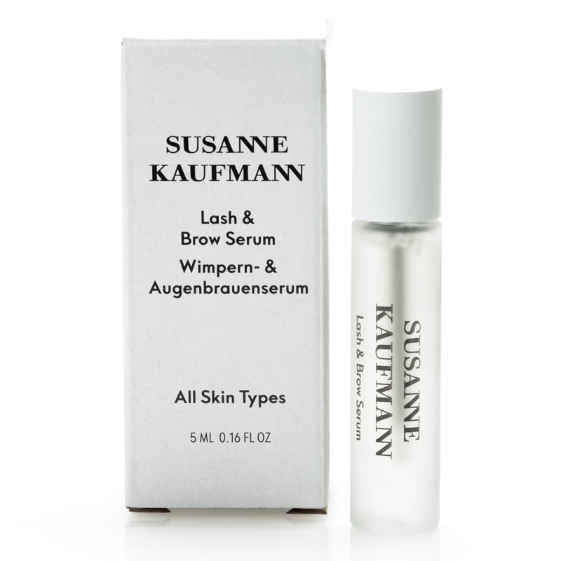 Susanne Kaufmann Lash &amp; Brow Serum - Product shown next to box 