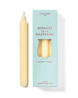 Madeleine 8" Taper Candles - Ivory