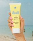 Bask Sunscreen SPF 30 Lotion Sunscreen - Product shown in models hand