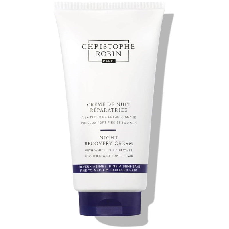 Christophe Robin Night Recovery Cream with White Lotus Flower (5 oz)