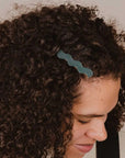 Mimi & August Tropica Hair Clip - Product shown in models hair