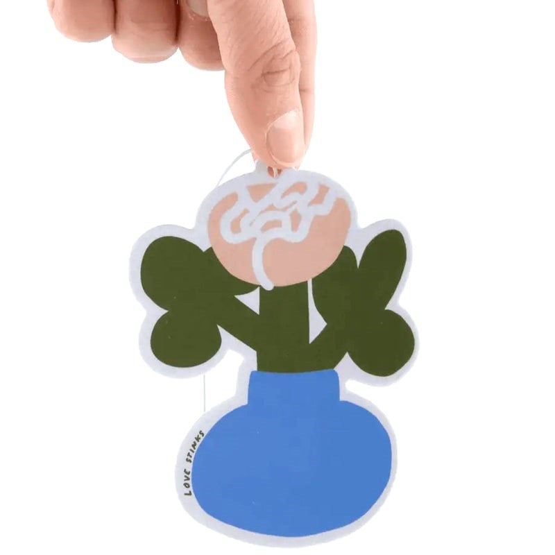 People I've Loved Rose Air Freshener - Model shown holding product with hand