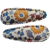 Almond Scallop Clips - Liberty D’anjo Linen Blue
