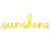 Sunshine Rope Word – Yellow