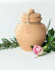 Santa Maria Novella Pot Pourri in Terracotta Jar - Product shown with flower and plants
