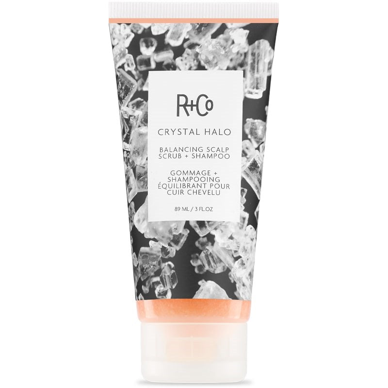 R+Co Crystal Halo Balancing Scalp Scrub + Shampoo (3 oz)