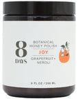 8 Days Botanicals Joy Honey Body Polish (9 oz)