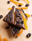 Wildwood Chocolate Orange Confit and Cherries - Product shown broken into pieces