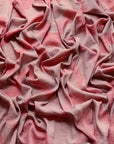 Ichcha Large Cotton Silk Scarf/Wrap - Pink - Product shown scrunched up