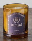 Bernard Parfum Oro Candle - Product displayed on wood table