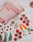 Ecke Ensalada Verdes Card Holder - Closeup of product open