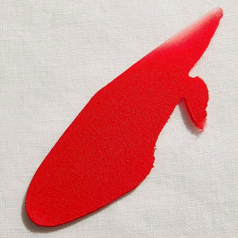 Yolaine La Mousse de Rouge - Tulipe - Product smear showing color/texture
