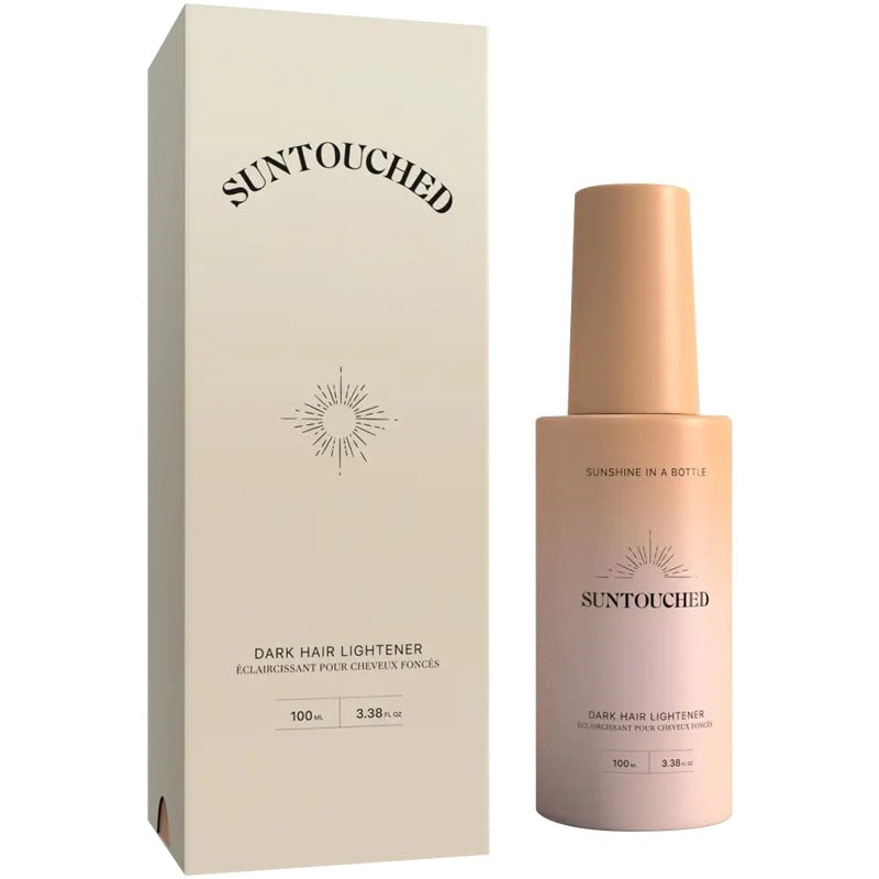 Suntouched Suntouched Hair Lightener For Dark Hair - Product shown next to box