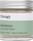 Floragy Refresh – Matcha + Mint Clay Mask (35 g)