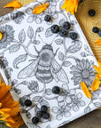 Mackenzie Myrick Studio Native Apiary Bee Birch Tray - Product displayed on wood table