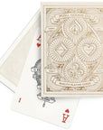 Misc Goods Ivory Playing Cards - Cards and packaging overlap