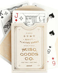 Misc Goods Ivory Playing Cards - (1 pc)