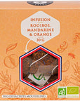Les Abeilles de Malescot Tangerine and Orange Rooibos Infusion Tea (20 bags)
