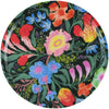 Wrap Botanical Blooms Round Art Tray - (1 pc)