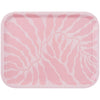 Wrap Pink Leaves Rectangle Art Tray - (1 pc)
