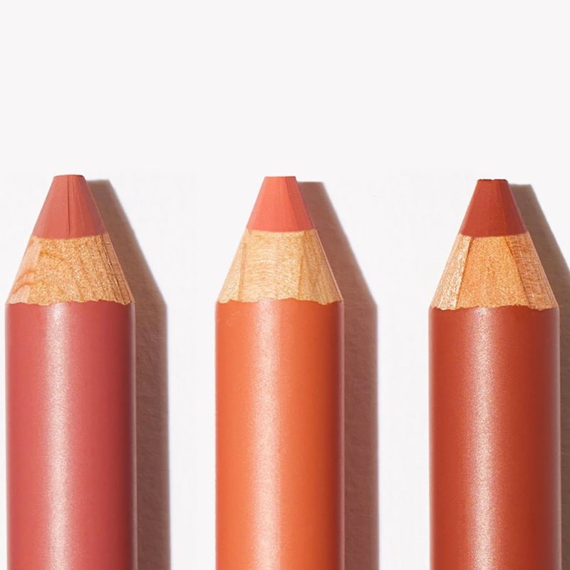 Yolaine The Nude Lip Pencils - detail of pencil tips